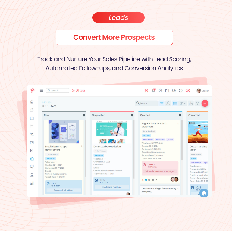 Grow CRM - Laravel Project Management