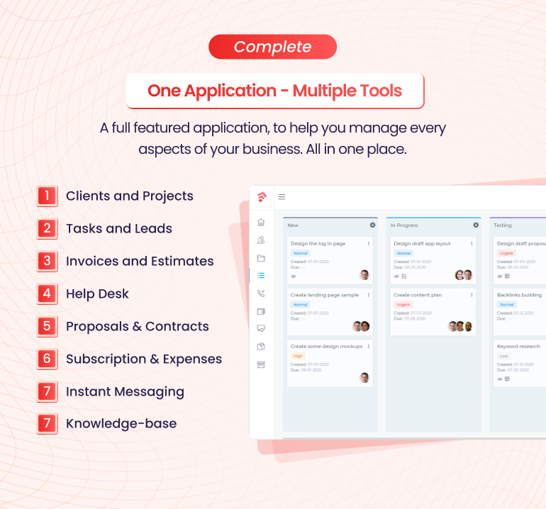 Grow CRM - Laravel Project Management