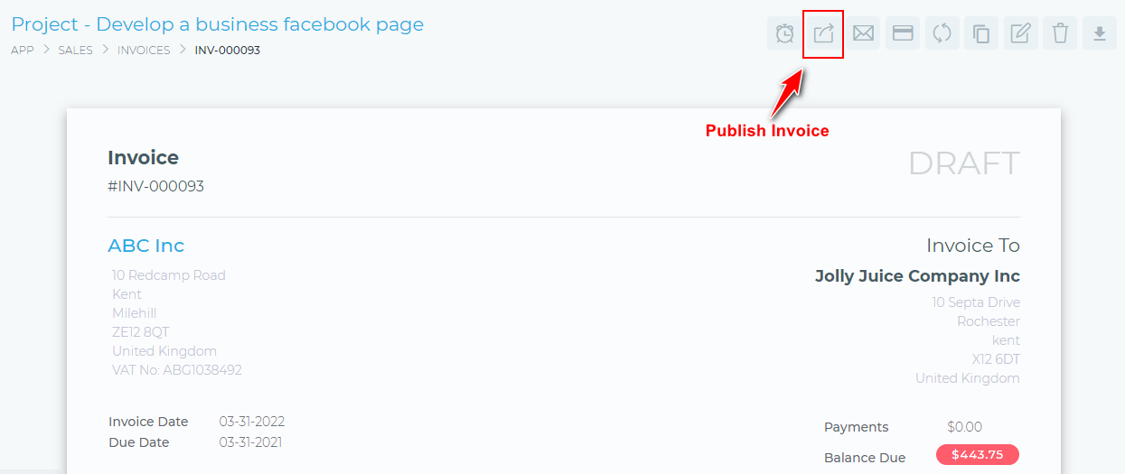 publish-invoice