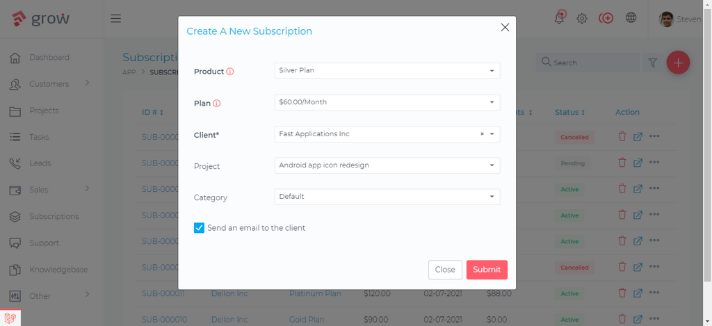 subscriptions