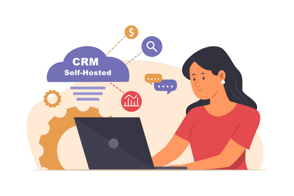 self-hosted crm